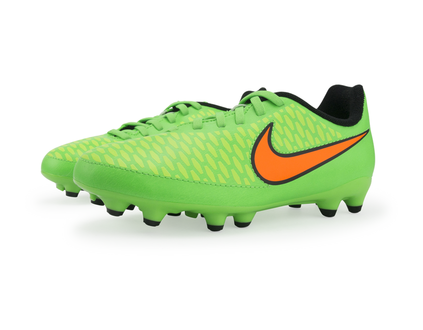 Nike Kids Magista Onda FG Posion Green/Total Orange/Flash Lime