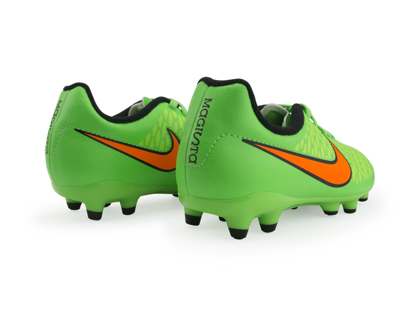Nike Kids Magista Onda FG Posion Green/Total Orange/Flash Lime