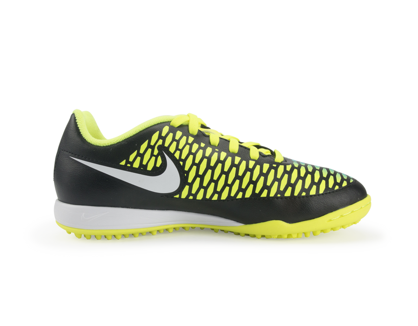 Nike Kids Magista Onda Turf Soccer Shoes Black/Volt/Blue Lagoon