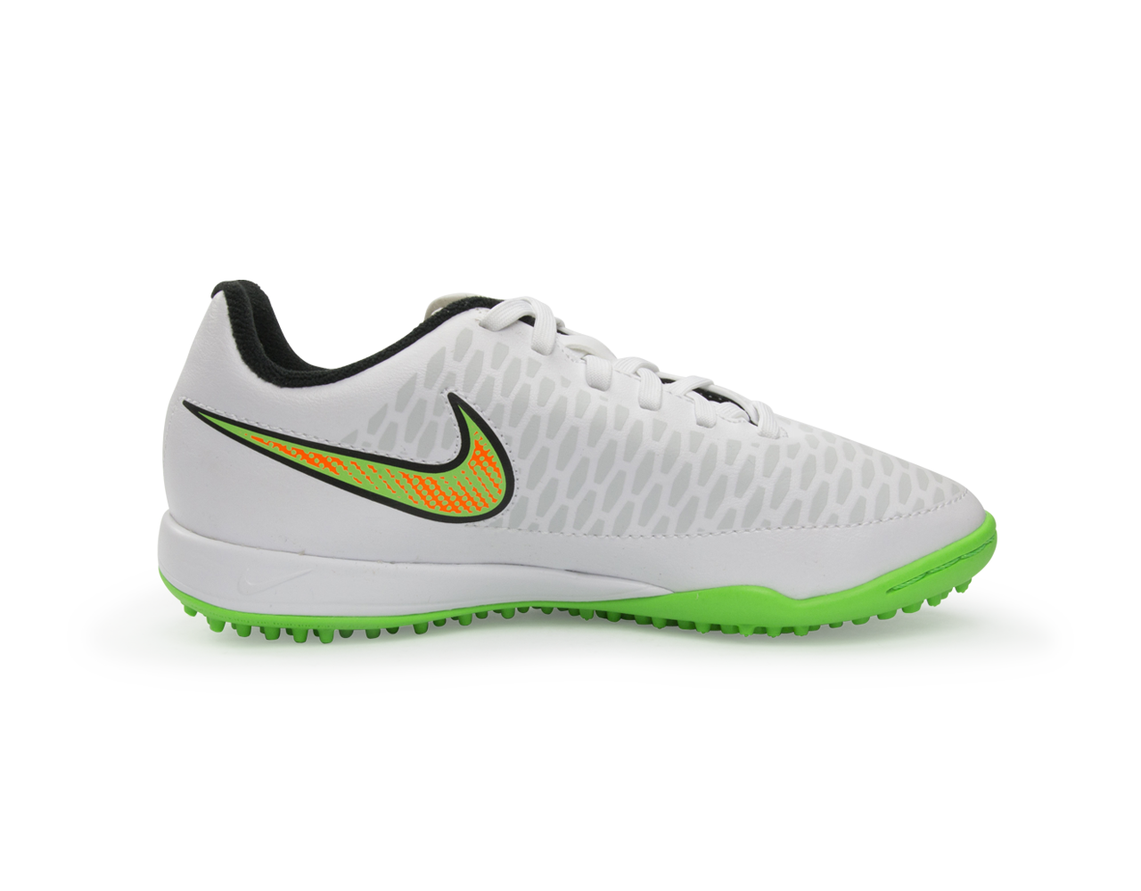 Nike Kids Magista Onda Turf Soccer Shoes White/Poison Green/Black