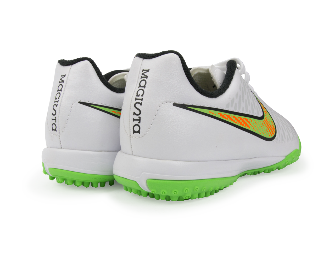 Nike Kids Magista Onda Turf Soccer Shoes White/Poison Green/Black