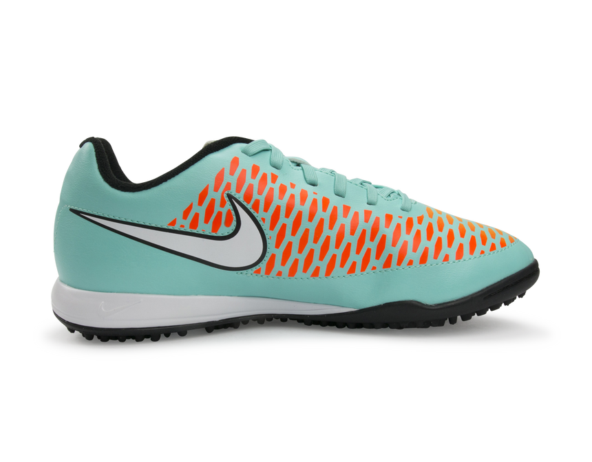Nike Kids Magista Onda Turf Soccer Shoes Neo Turquoise/White/Hyper Crimson