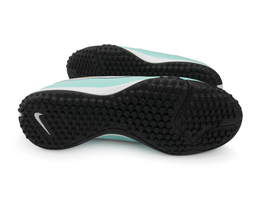 Nike Kids Magista Onda Turf Soccer Shoes Neo Turquoise/White/Hyper Crimson