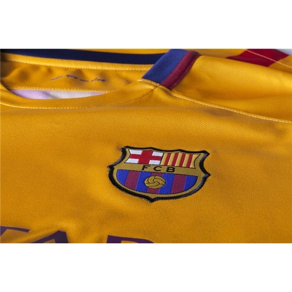 Nike 2022-23 FC Barcelona Authentic Away Jersey - Club Gold-Obsidian