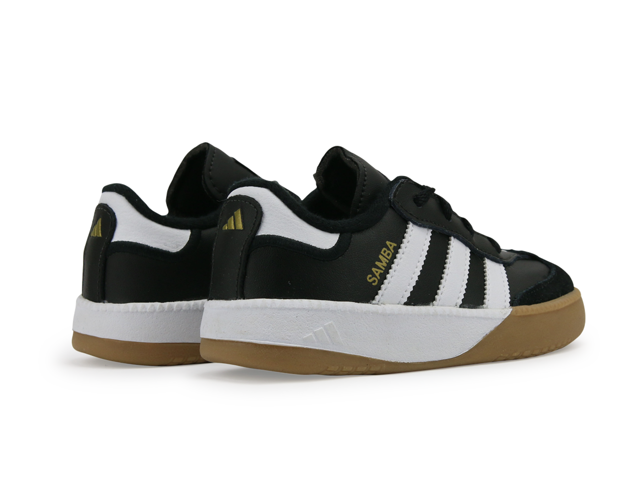 adidas Infant Samba Millennium Soccer Shoes Black White 3