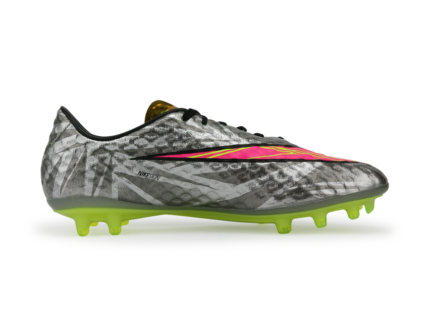 Nike Men's Hypervenom Phantom FG Chrome/Hyper Pink/Metalic Gold