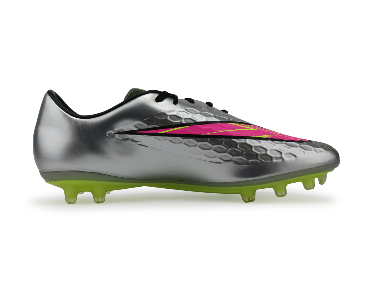 Nike Men's Hypervenom Phatal FG Chrome/Hyper Pink/Metallic Gold