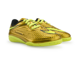 Nike Kids Hypervenom Phelon Indoor Soccer Shoes Metallic Gold/Black/Tour Yellow