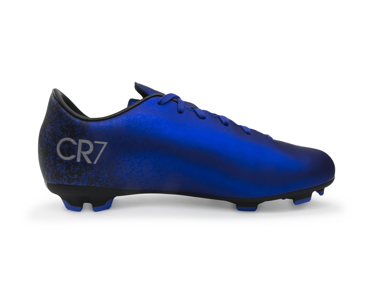 Nike Kids Mercurial Victory V CR7 FG Deep Royal Blue Metallic Silver Azteca Soccer