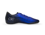 Nike Men's Mercurial Victory V CR7 Indoor Soccer Shoes Deep Royal Blue/Metallic Silver