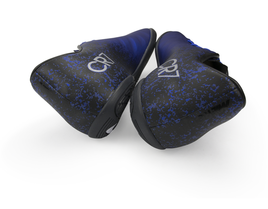 Nike Men's Mercurial Victory V CR7 Indoor Soccer Shoes Deep Royal Blue/Metallic Silver