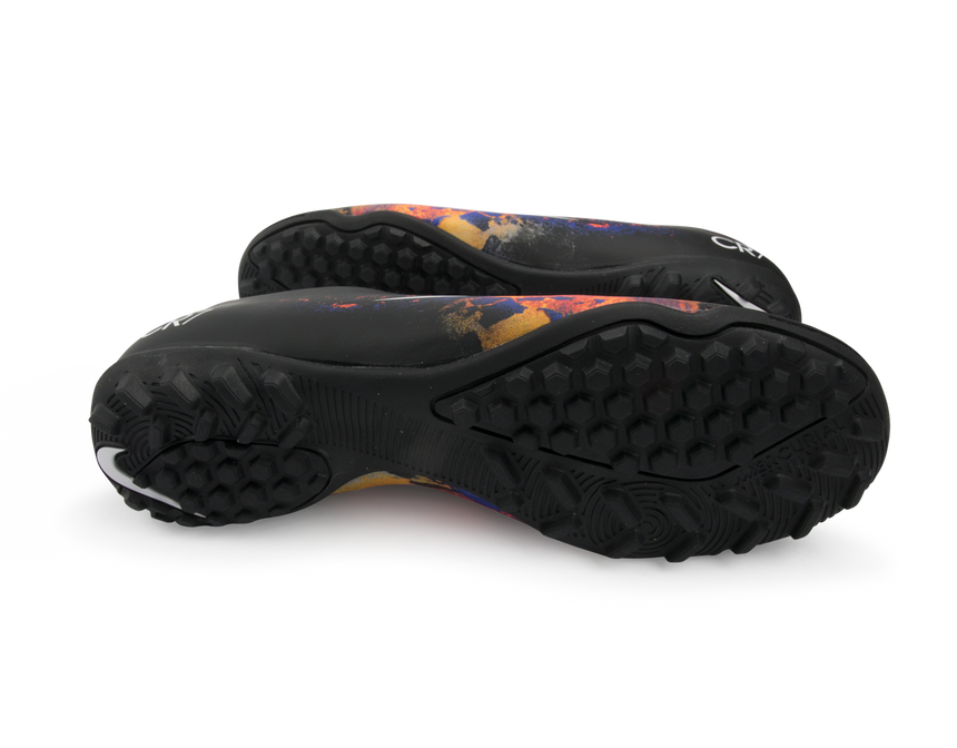Nike Men's Mercurial Victory V CR Turf Soccer Shoes Black/White/Total Crimson