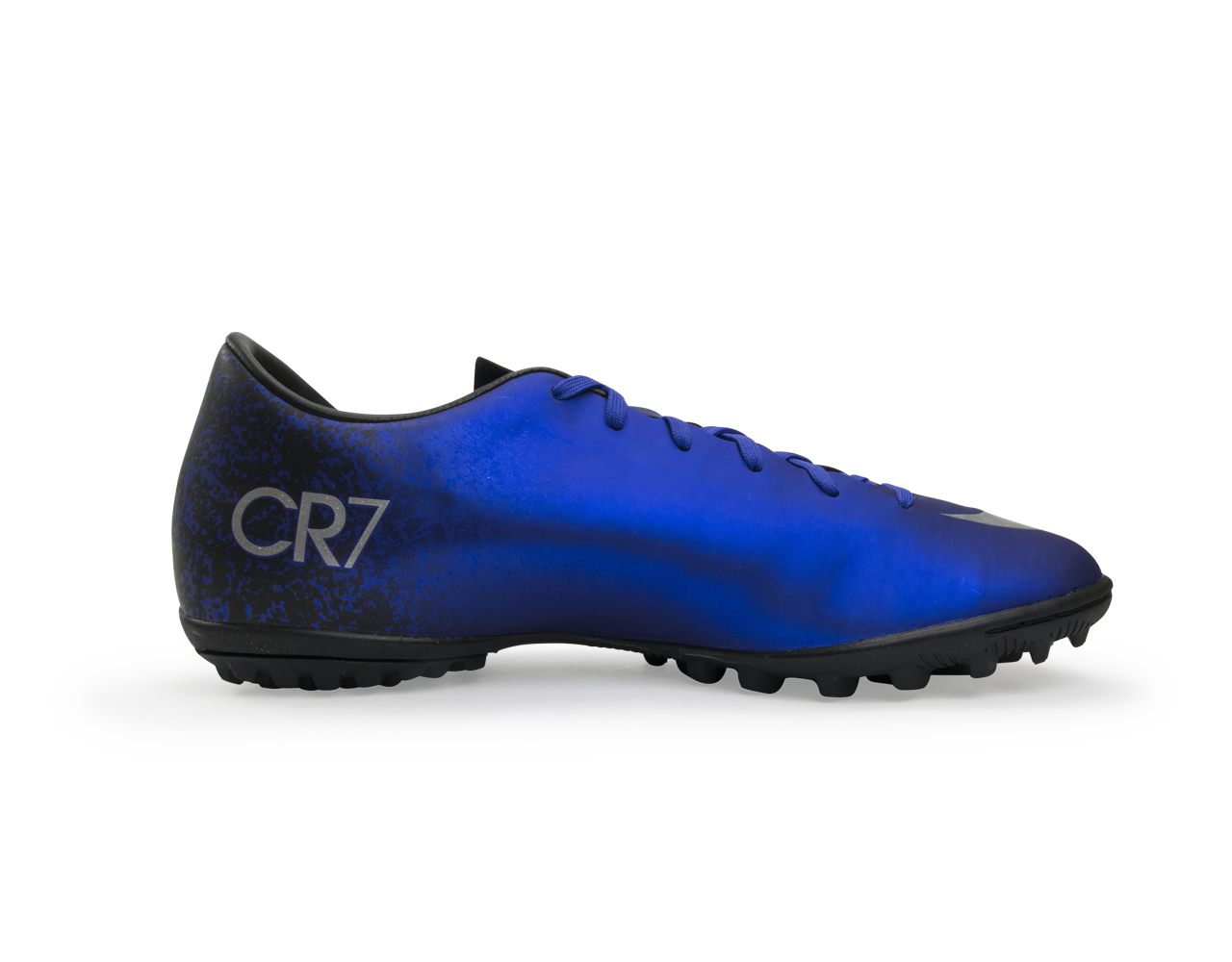 Nike Men s Mercurial Victory V CR7 Turf Soccer Shoes Royal Blue Metallic Silver Bleu Royal 10.5