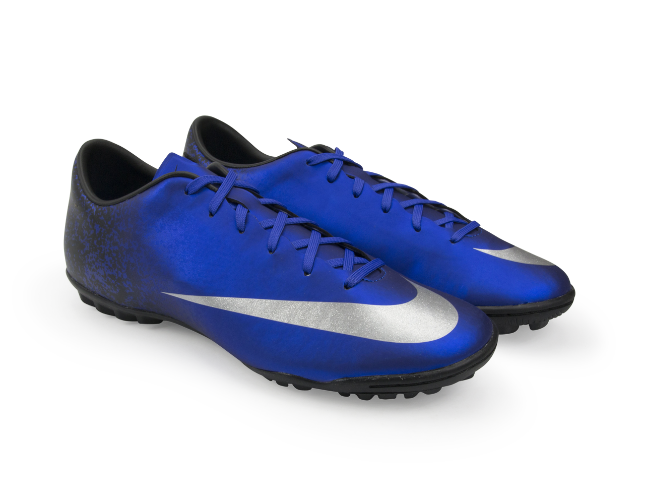 Nike Victory CR7 Turf Soccer Shoes Royal Blue/Metall – Azteca Soccer