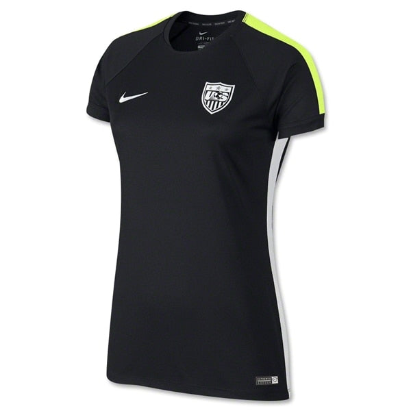 Women's USA 15/16 Squad Jersey Black/White – Azteca Soccer