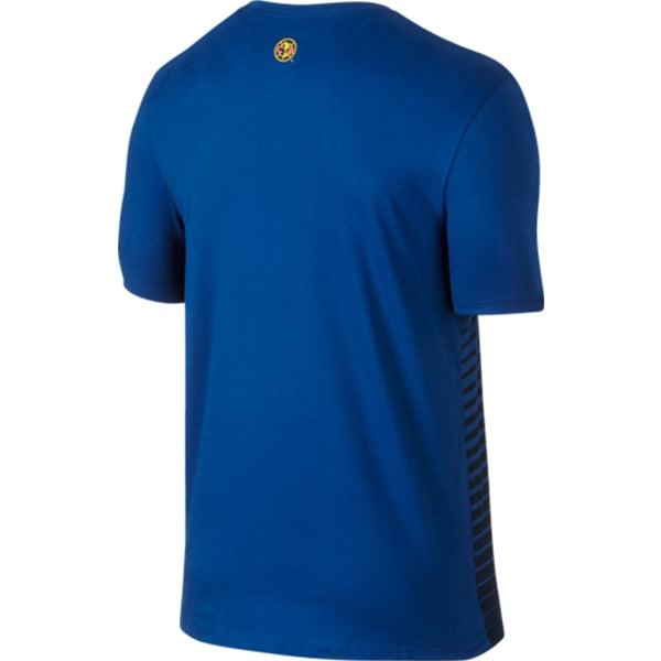 Nike Men's Club America 15/16 Aguilas Tee Gym Blue