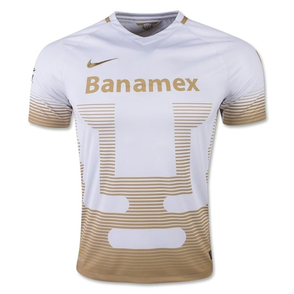 Nike Men's Puma's UNAM 16/17 Home Jersey Football White/Club Gold