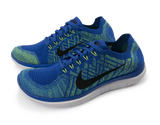 Nike Men's Free 4.0 Flyknit Running Shoes Game Royal/Black/Photo Blue