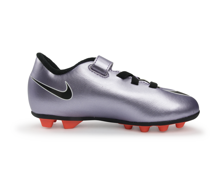 Nike Kids Mercurial Vortex II V FG-R Urban Lilac/Bright Mango/Black