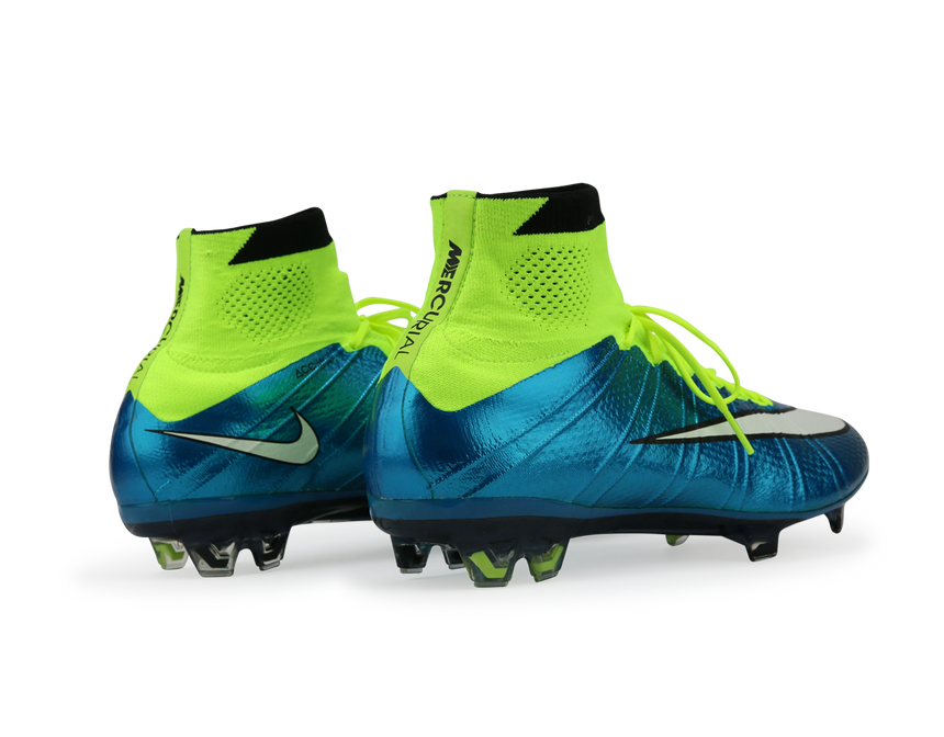Nike Women's Mercurial Superfly FG Blue Lagoon/Volt/Black