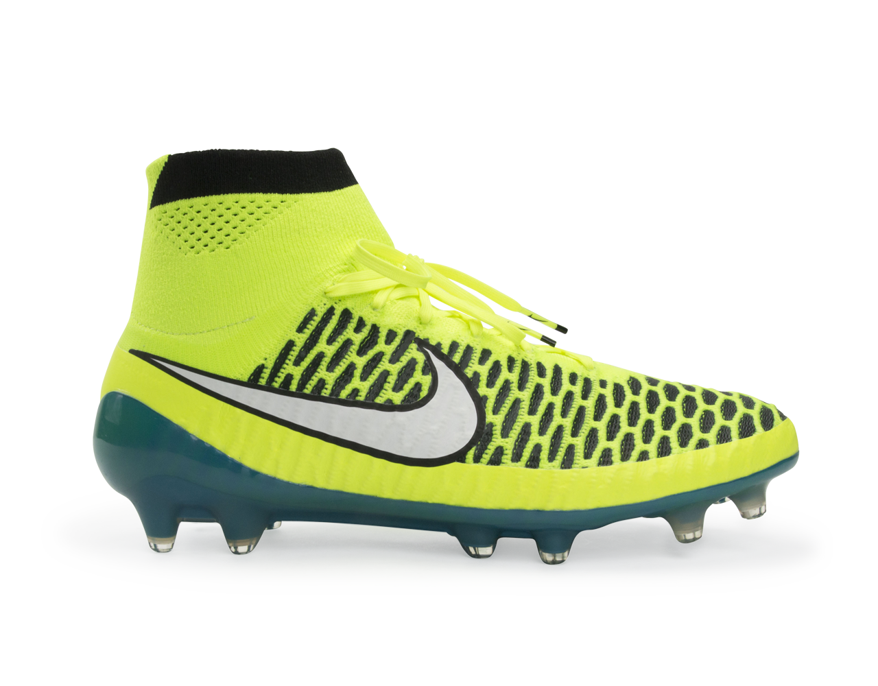 Nike magista obra black top blue yellow