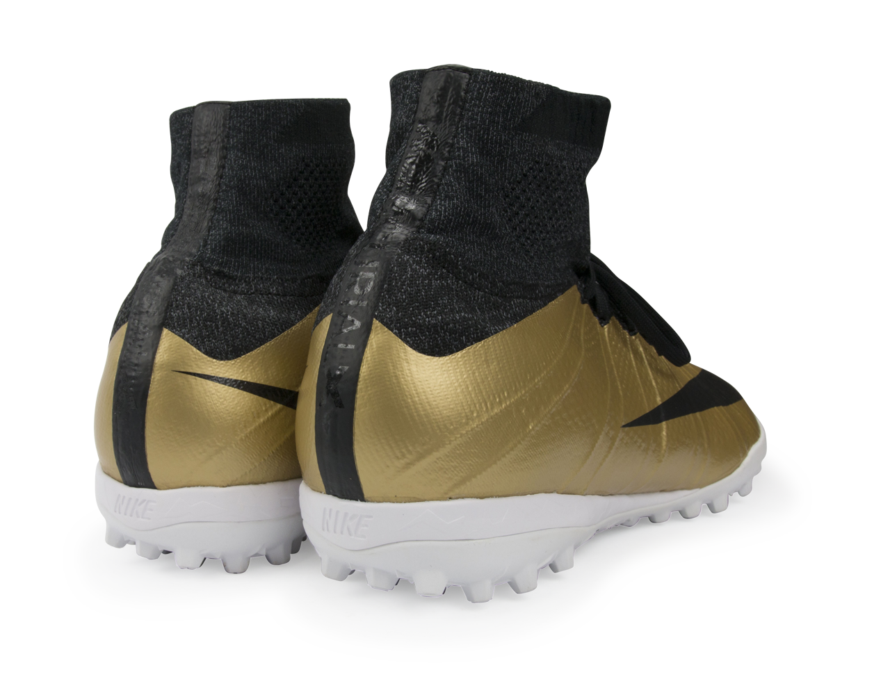 Nike Men's MercurialX Proximo Turf Soccer Shoes Metallic Gold/Black/Tour Yellow
