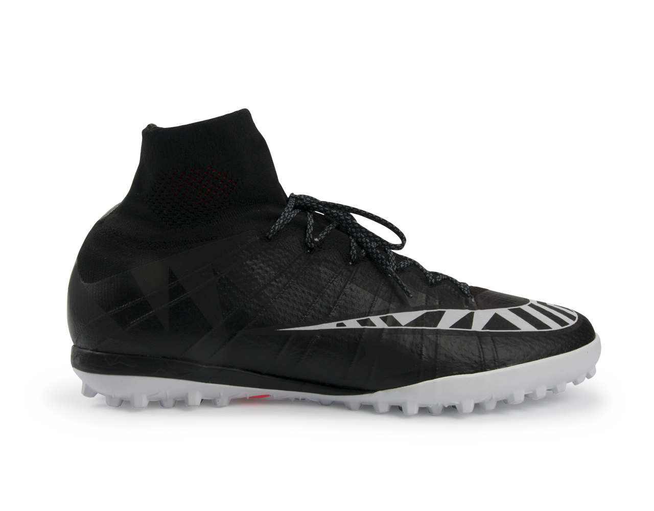 Nike Men's MercurialX Proximo Street Turf Soccer Shoes Black/White/Hot Lava