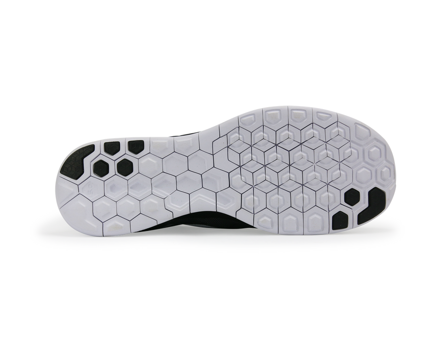 Nike Men's Free 5.0 Running Shoes Black/White/Dark Grey