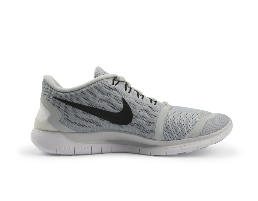 Nike Men's Free 5.0 Running Shoes Pure Platinum/Black/Wolf Grey
