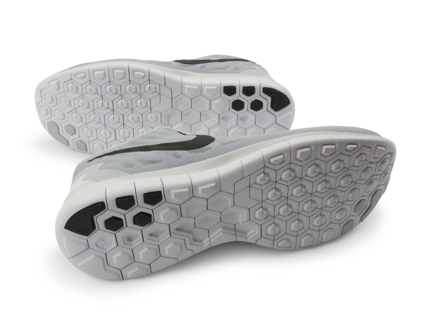 Nike Men's Free 5.0 Running Shoes Pure Platinum/Black/Wolf Grey