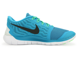Nike Women's Free 5.0 Running Shoes Blue Lagoon/Black Volt/Green Cp