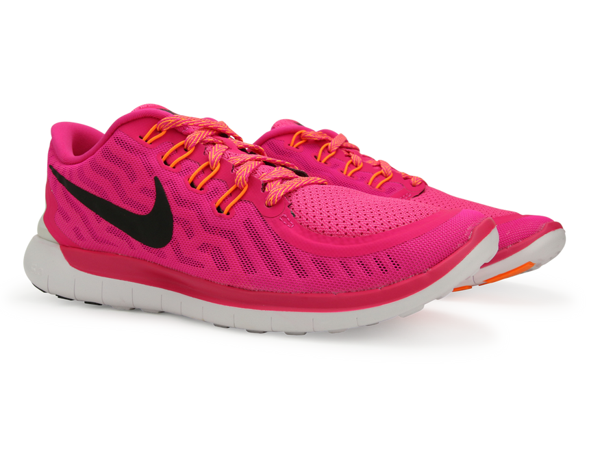 Nike Women's Free 5.0 Running Shoes Light Aqua/Black/Retro Green