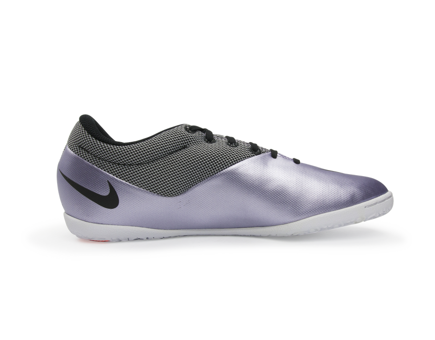 Nike Men's MercurialX Pro Indoor Soccer Shoes Urban Lilac/Black/Bright Mango Lilas Urban