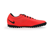 Nike Men's Mercurial Pro Turf Soccer Shoes  Bright Crimson/Black/Hot Lava
