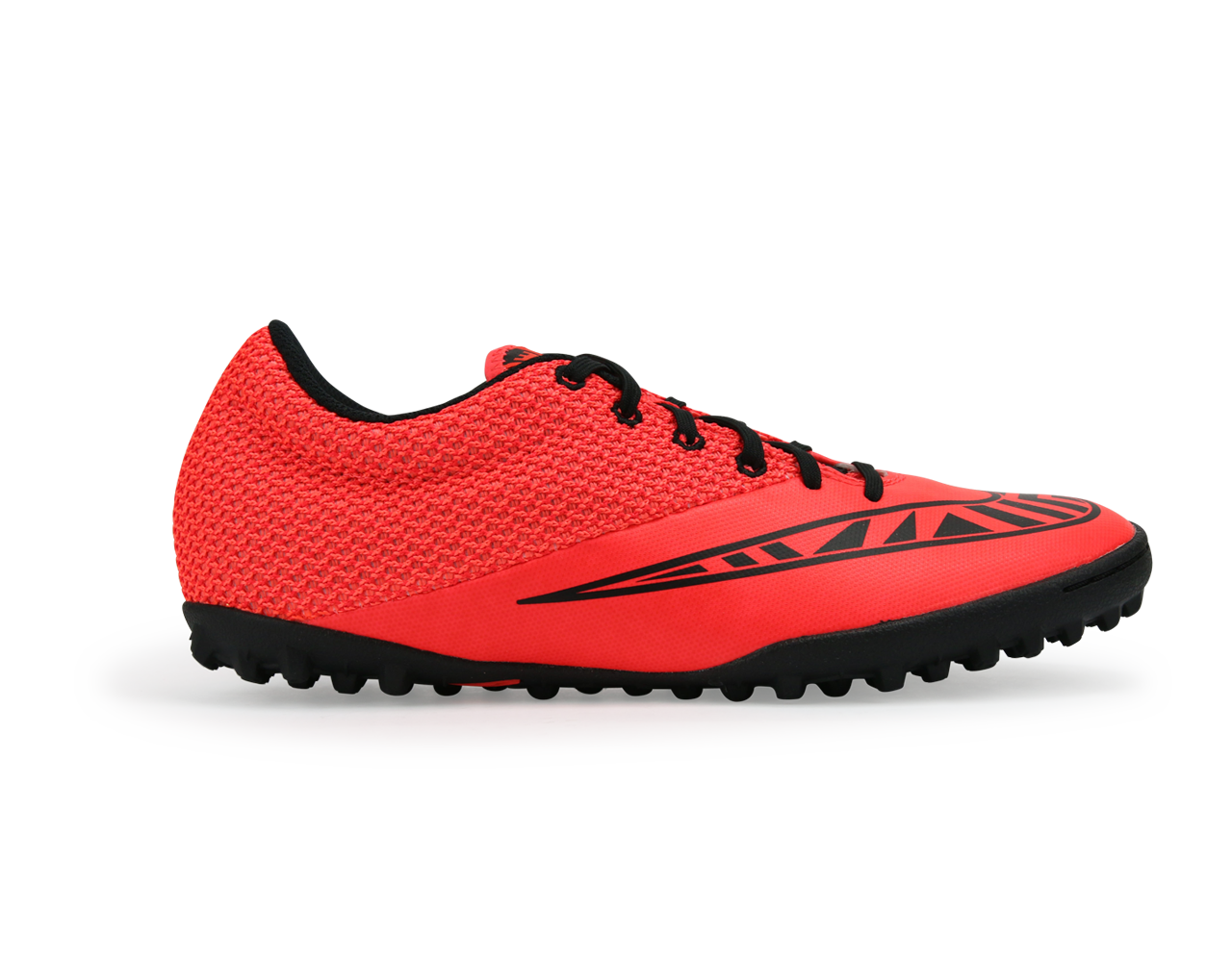 Nike Men's Mercurial Pro Turf Soccer Shoes  Bright Crimson/Black/Hot Lava