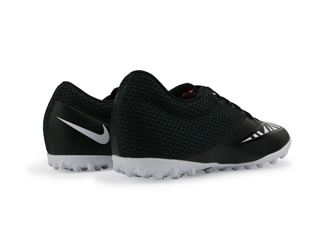 Nike Men's MercurialX Pro Street Turf Soccer Shoes Black/White/Hot Lava