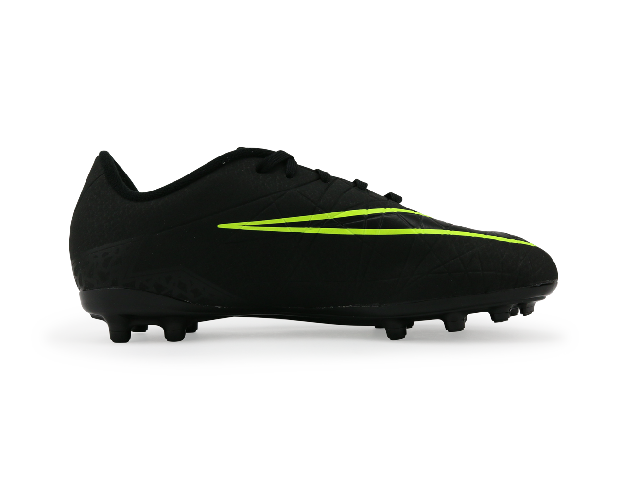 Nike Kids Hypervenom Phelon II FG Black Black Volt