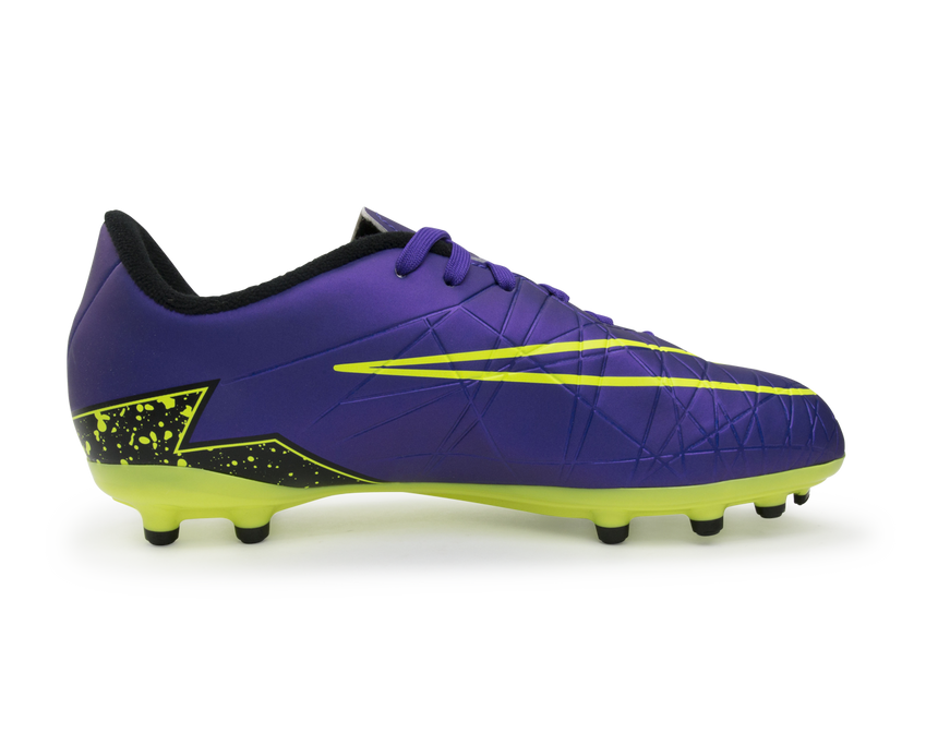 Nike Kids Hypervenom Phelon II FG Hyper Grape/Black/Volt