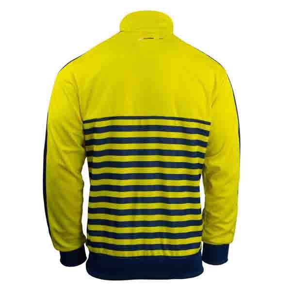 PUMA Men's Arsenal T7 Anthem Jacket Empire Yellow/Estate Blue