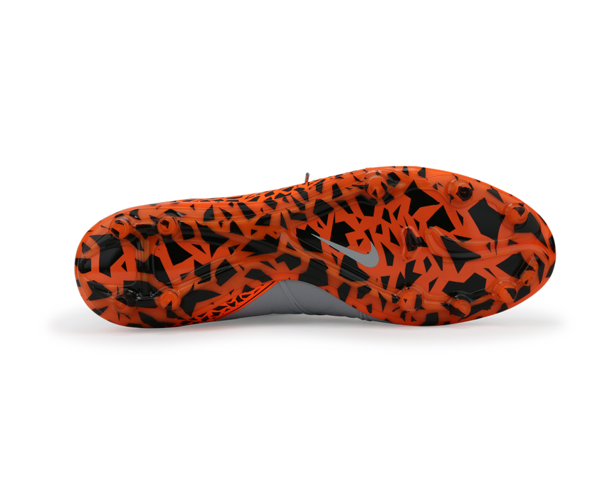 Nike Men's Hypervenom Phantom II FG Wolf Grey/Total Orange/Black