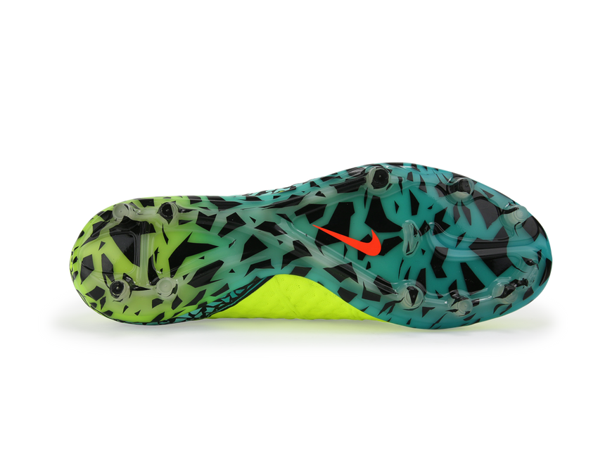 Nike Men's Hypervenom Phantom II FG Volt/Black Hyper/Turquoise Clear Jade