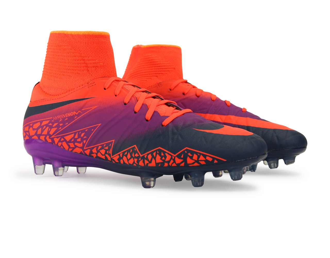 Nike Kids Hypervenom Phantom II FG Total Crimson/Obsidian/Vivid Nike Kids Hypervenom Phantom II FG Total Crimson/Obsidian/Vivid