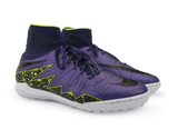 Nike Men's HypervenomX Proximo Turf Soccer Shoes Hyper Grape/Black/Volt