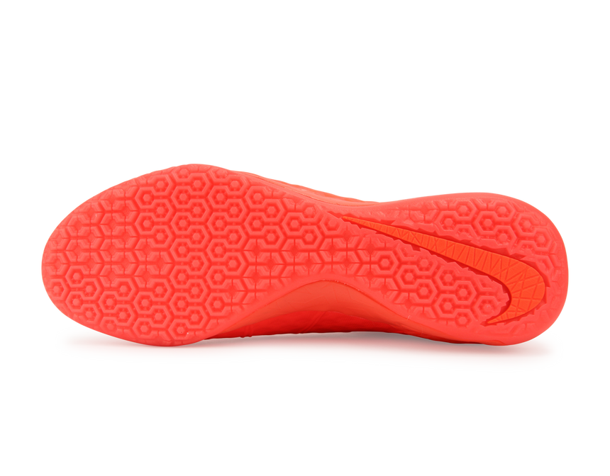 Nike Men's HypervenomX Proximo Indoor Soccer Shoes Bright Crimson/Hyper Orange