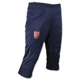 PUMA Men's 15/16 Arsenal 3/4 Training Pants Black Iris/Victory Gold