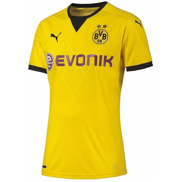 PUMA Men's Borussia Dortmund 15/16 Ambassador Home Jersey Yellow