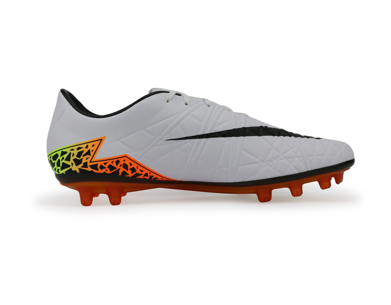 Nike Men's Hypervenom Phatal FG White/Total Orange/Volt/Black – Soccer