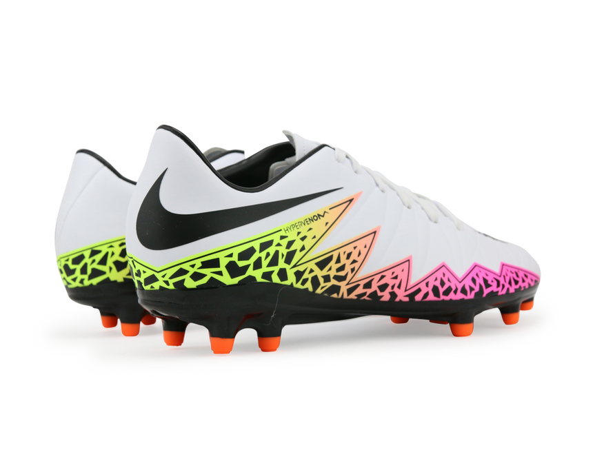 Nike Men's Hypervenom Phelon FG White/Black/Orange Total