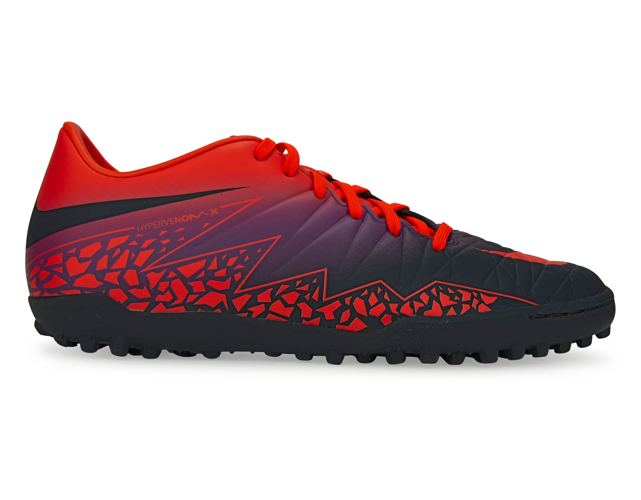 Nike Men s Hypervenom Phelon II Turf Soccer Shoes Total Crimson