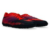 Nike Men's Hypervenom Phelon II Turf Soccer Shoes Total Crimson/Obsidian Vivid